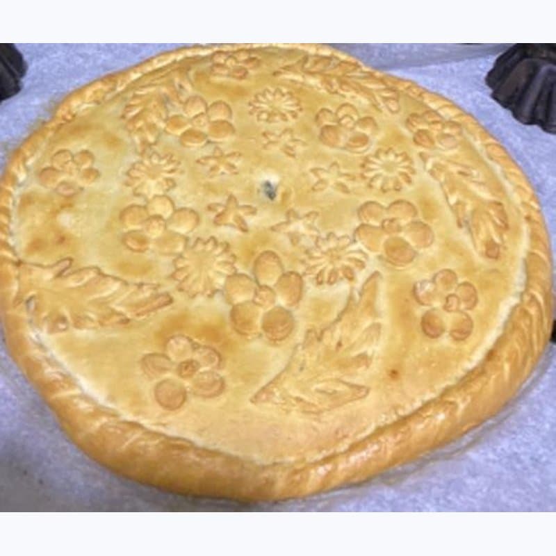 Пирог с курицей, картофелем и луком 1,5 кг